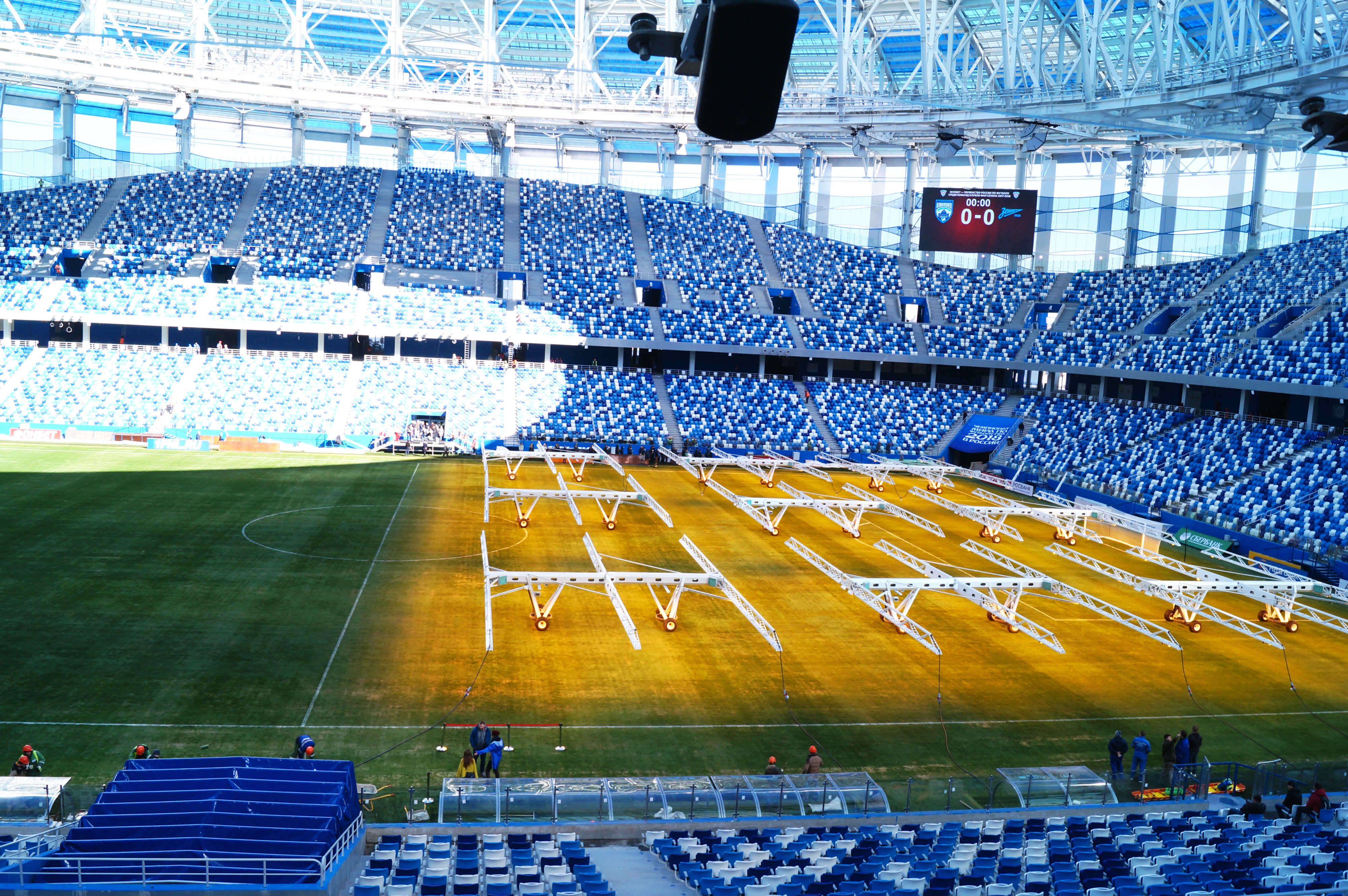 Готов ли стадион «Нижний Новгород» к первому тестовому матчу?