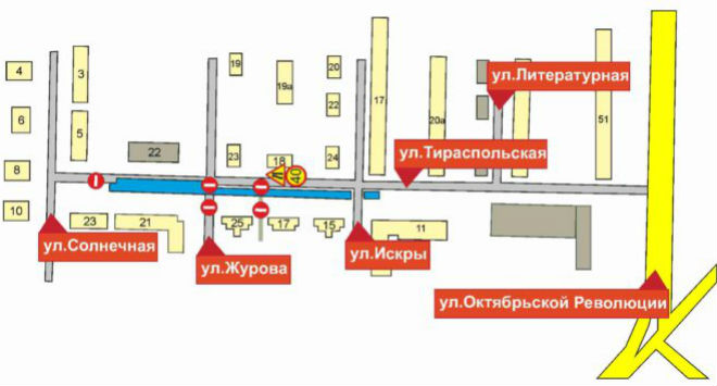 Движение транспорта по улице Тираспольской в Нижнем Новгороде ограничат до сентября - фото 1