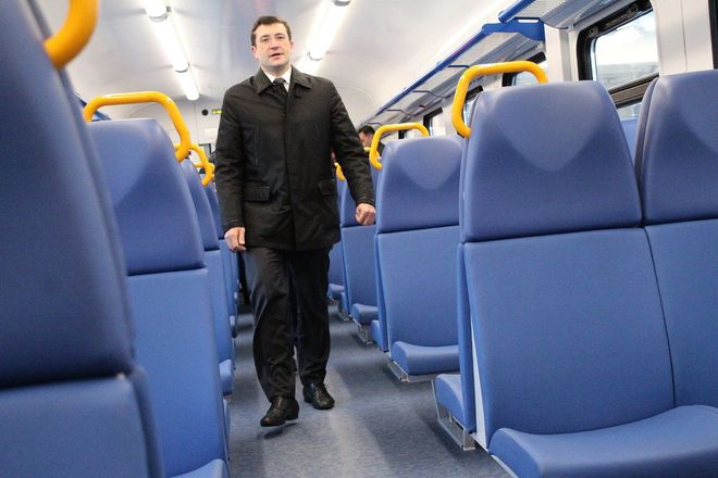 Электричка нового поколения отправилась в первый рейс с нижегородского вокзала - фото 24