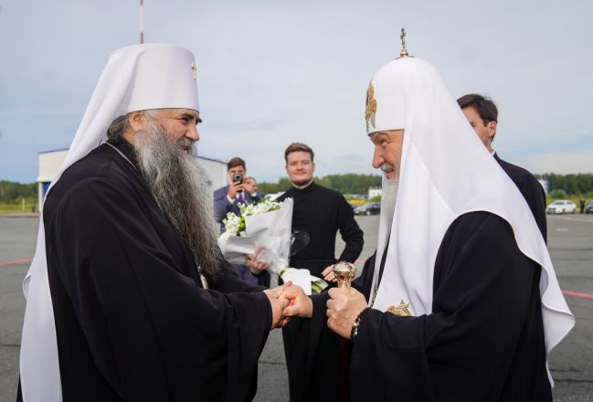 Патриарх Кирилл прибыл в Нижний Новгород 29 июля - фото 2