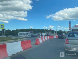Изменилась схема движения транспорта на развязке в деревне Ольгино