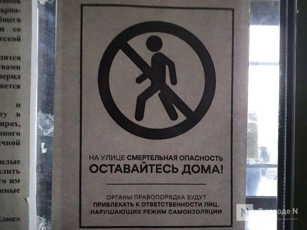 Еще 20 нижегородцев привлекли к ответственности за нарушение самоизоляции 29 апреля - фото 1