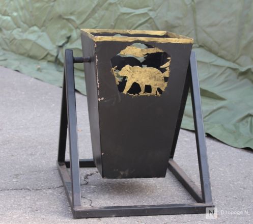 Танк-мангал и деревянные иконы: фоторепортаж с новой выставки от заключенных в Нижнем Новгороде - фото 122