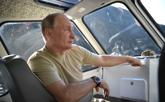 &laquo;Походил по горам&raquo;: Путин провел выходные на природе вместе с Шойгу и главой ФСБ (ФОТО) - фото 6
