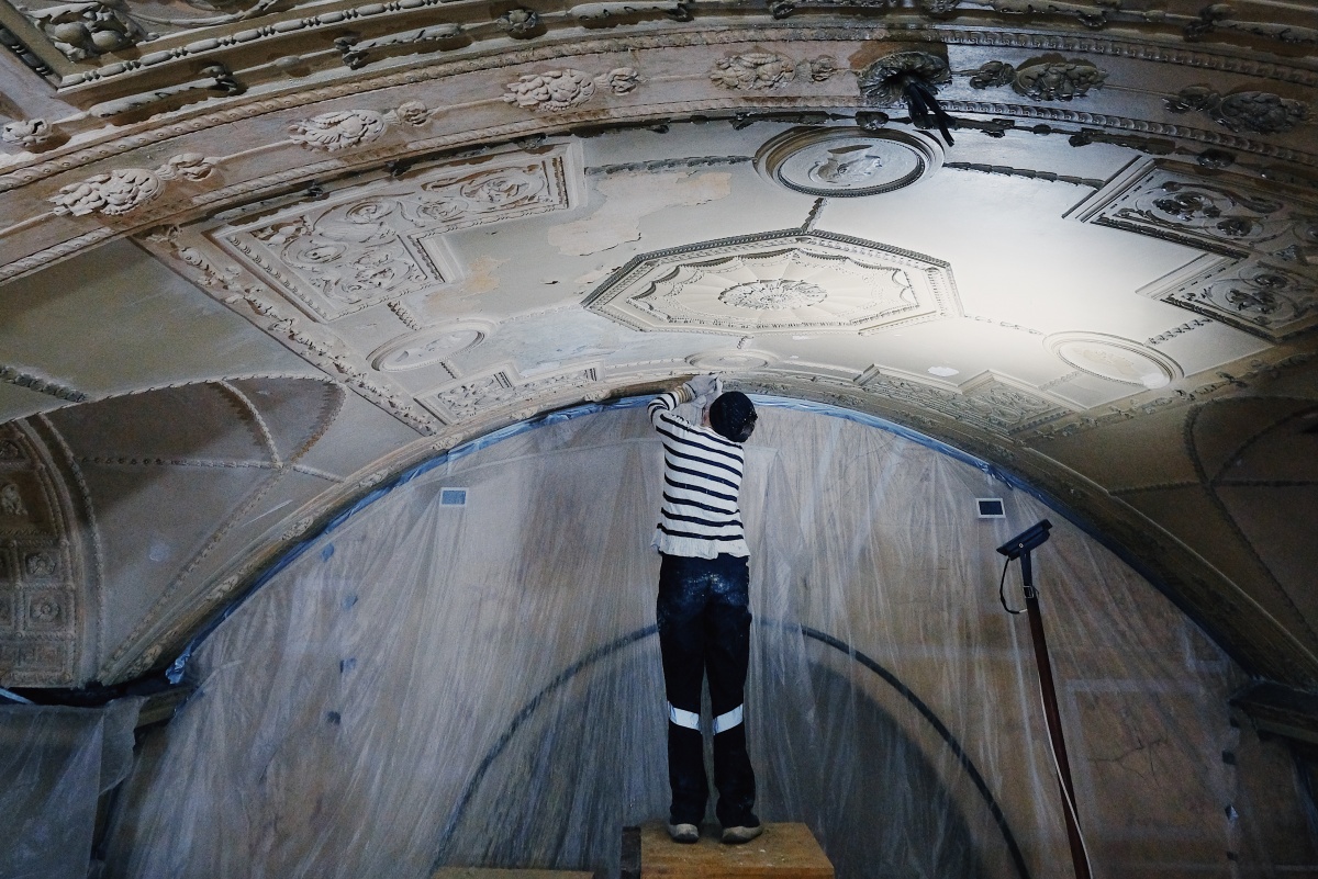 ВТБ: в Доме Радио началось восстановление исторической крыши - фото 1