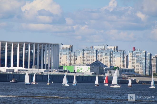 75 яхт и более 500 сапов вышли на Волгу в Нижнем Новгороде в День города - фото 58