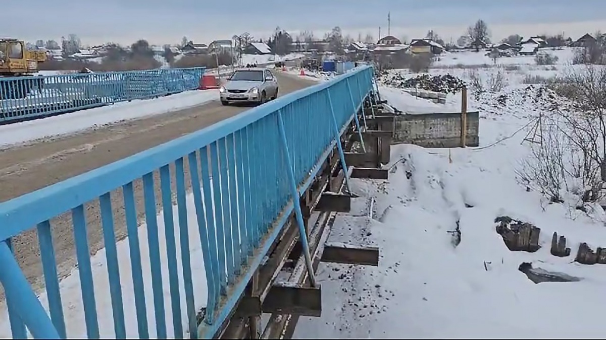 Мост через Пижму в Тоншаеве реконструируют за 190 млн рублей