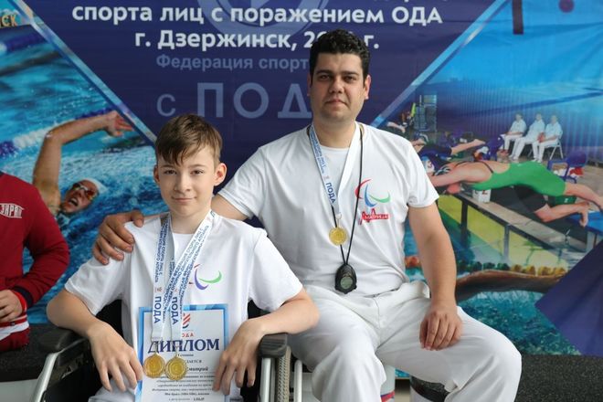 Нижегородцы заняли II место на юношеских соревнованиях по плаванию спортсменов с ПОДА в Дзержинске - фото 1