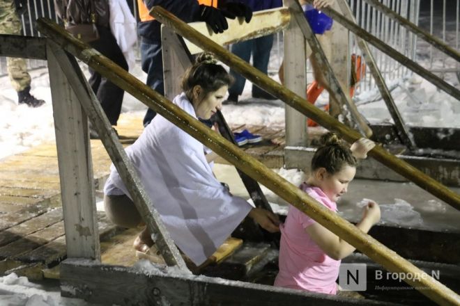 Мороз по коже: фоторепортаж с крещенских купаний в Нижнем Новгороде - фото 32