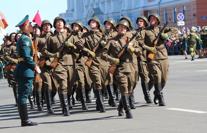 Парад в честь 73-й годовщины Победы прошел в Нижнем Новгороде (ФОТО) - фото 64