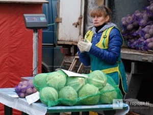 Капуста и мука подешевели в Нижегородской области