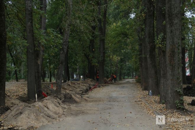 Фоторепортаж: как идет благоустройство парка 1 Мая в Нижнем Новгороде - фото 6