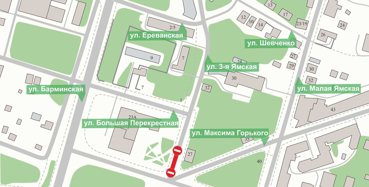 Движение транспорта будет приостановлено на улице 3-й Ямской до 20 июня - фото 1