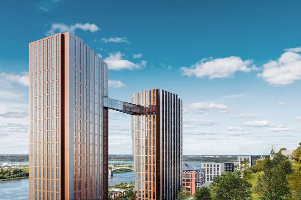 Самым высоким жилым проектом в Нижнем Новгороде станут &laquo;Благовещенские башни&raquo; - фото 1