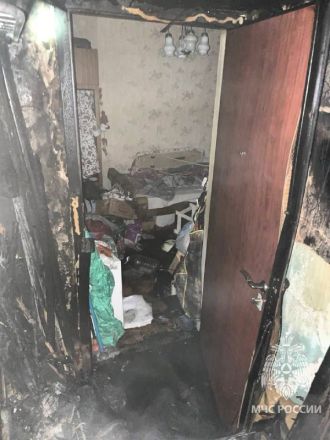 40 человек спасли пожарные из горящей многоэтажки в Нижнем Новгороде - фото 1