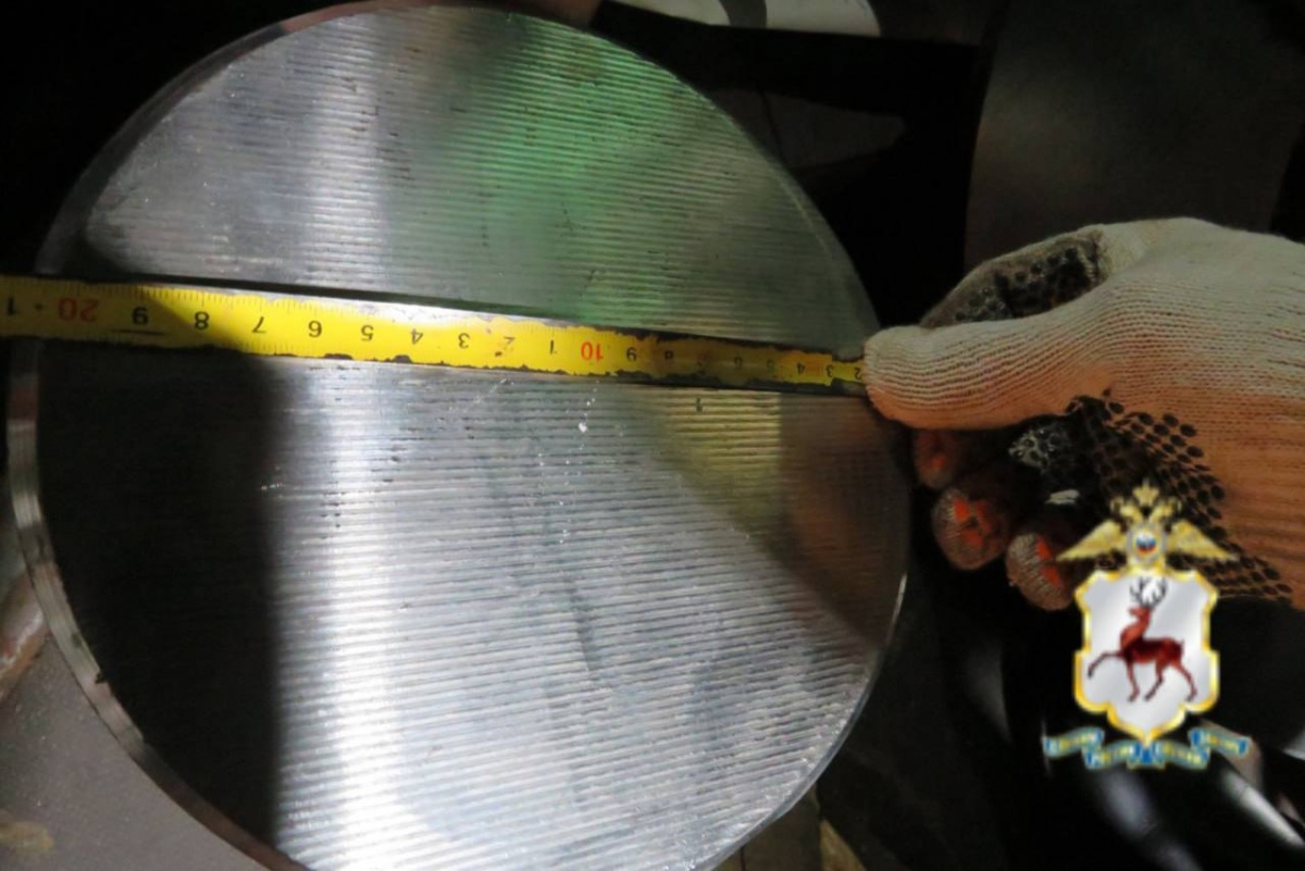 Почти пять тонн металла на 7 000 000 рублей украли с нижегородского завода - фото 1