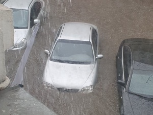 Часть Нижнего Новгорода ушла под воду во время ливня 8 мая