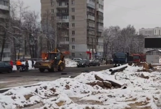 Объездная дорога на улице Родионова построена на 90% - фото 1