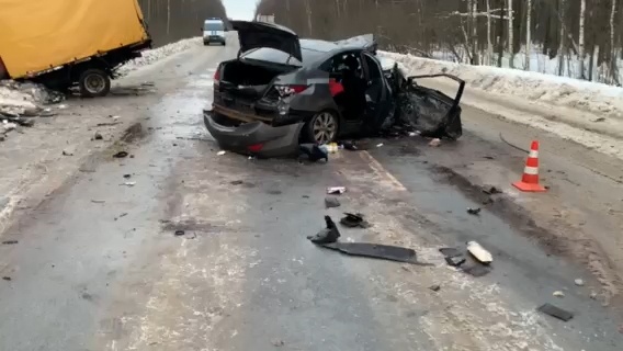 Водитель Hyundai, столкнувшегося с «ГАЗелью» под Арзамасом, скончалась в больнице