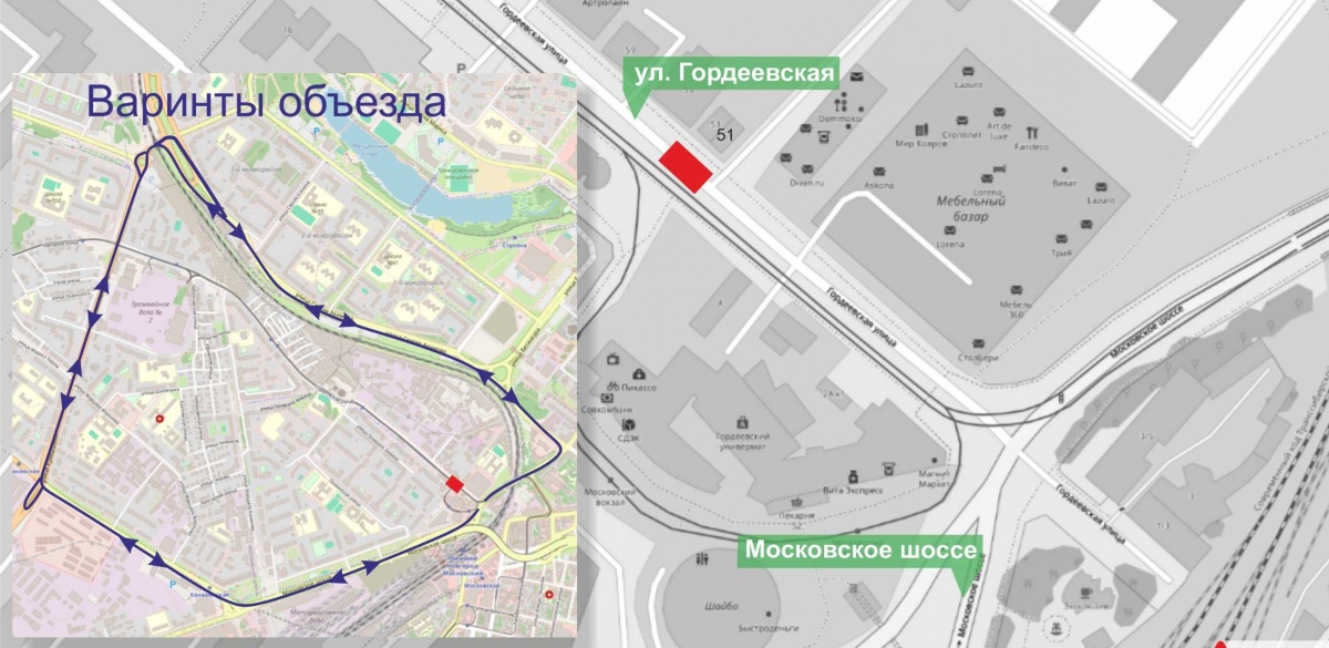 Часть улицы Гордеевской закроют для транспорта в Нижнем Новгороде - фото 1