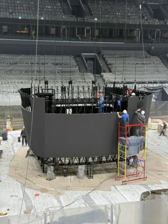 Опубликованы новые фото со стройки Ледового дворца в Нижнем Новгороде - фото 7