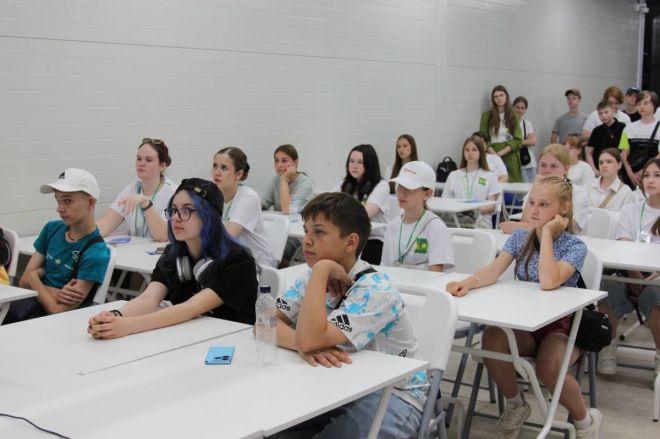 Школьники из двух нижегородских округов побывали в городе будущего Иннополисе - фото 6