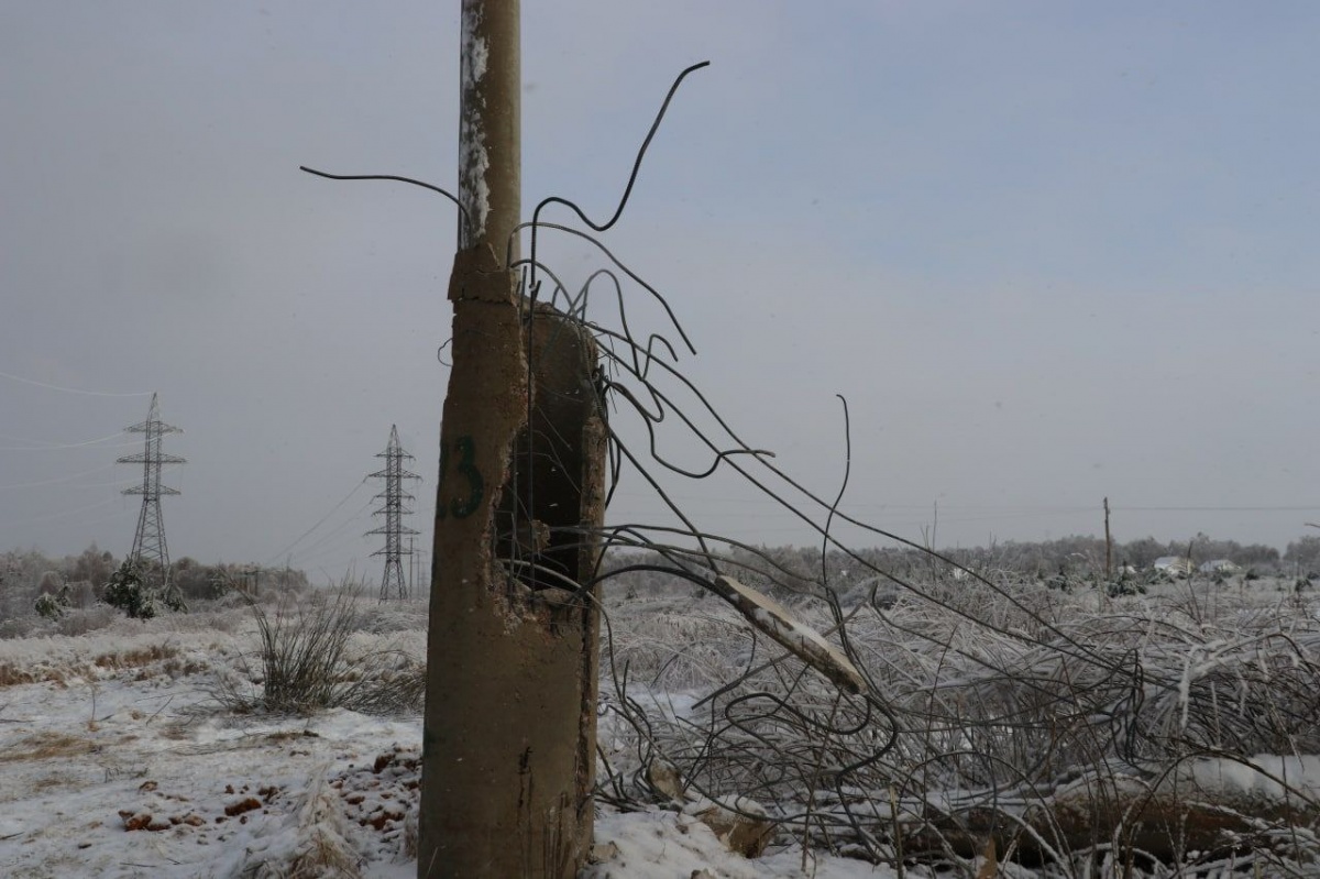 Количество оставшихся без электричества населенных пунктов Богородского района увеличилось до 44 - фото 1