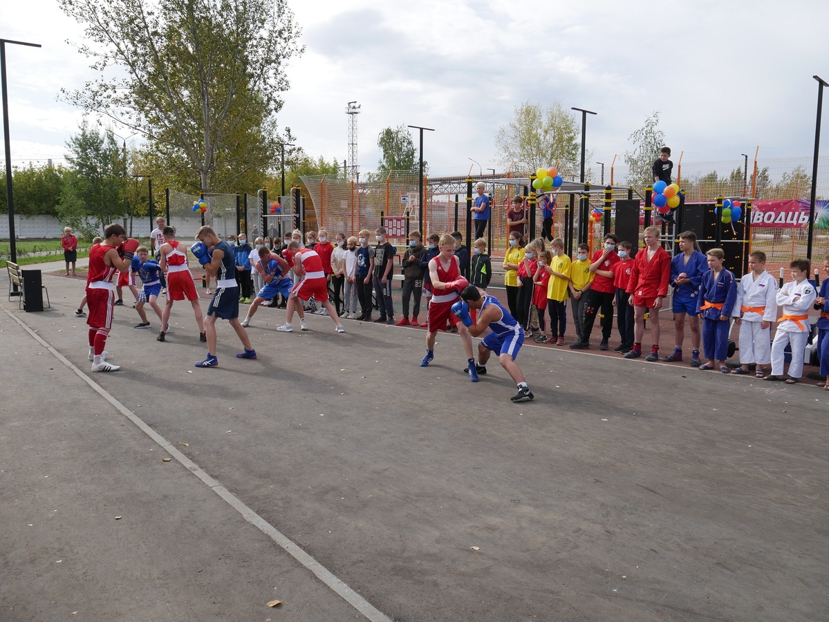 Вторая по счету площадка для занятий спортом на свежем воздухе открылась в Нижнем Новгороде