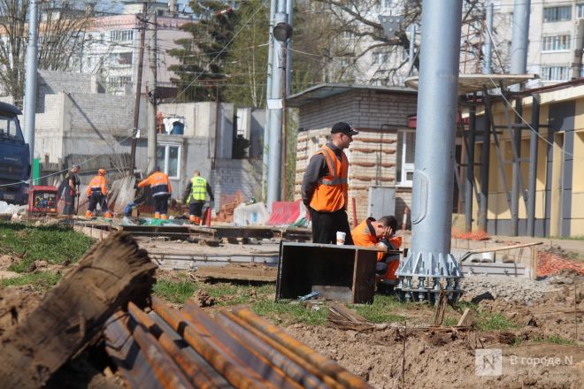 Через пробки к комфорту: смотрим, как продвигается ремонт трамвайных путей в Нижнем Новгороде - фото 18