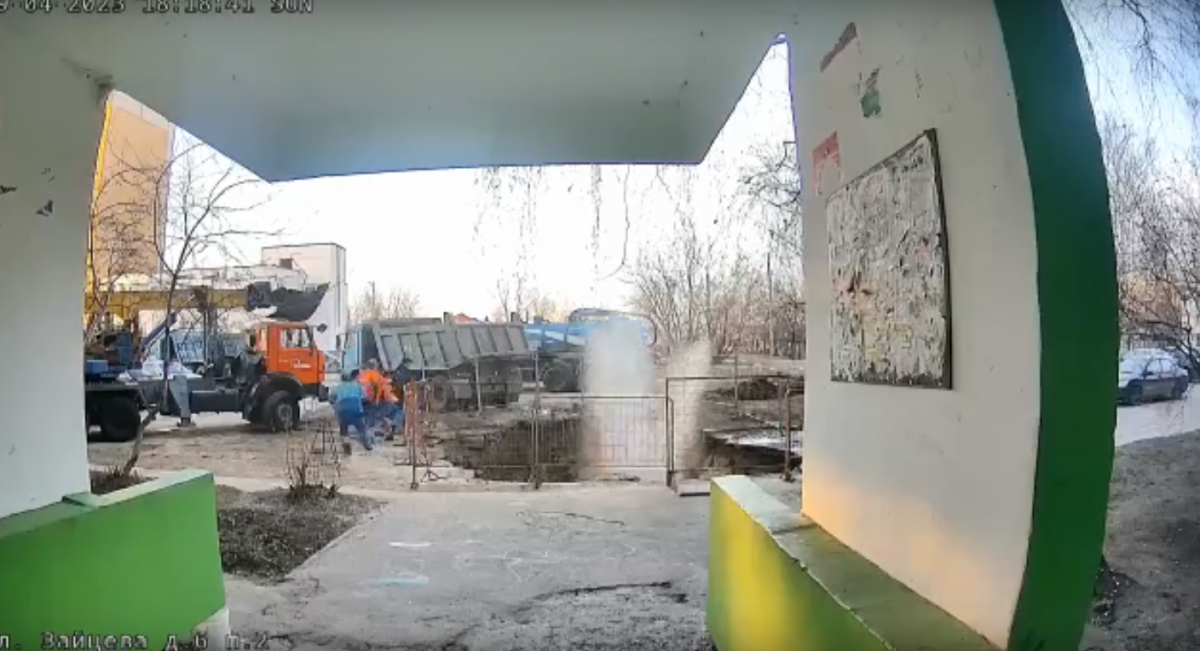 Ремонт трубопровода на улице Зайцева в Нижнем Новгороде завершится 10 ...