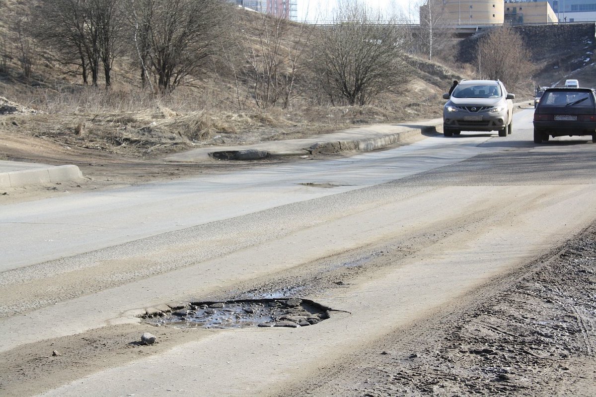 Нижний Новгород вошел в двадцатку российских городов с самыми плохими дорогами