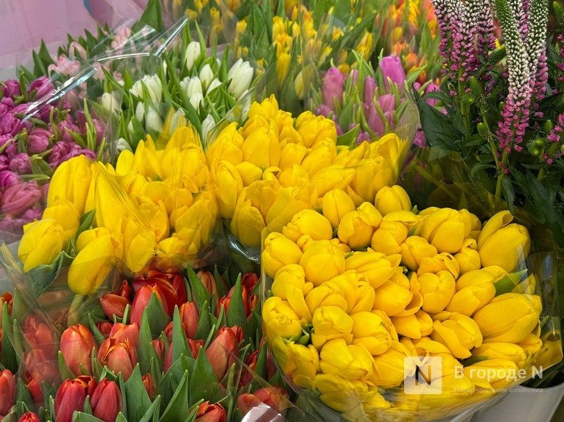 Озвучены цены на цветы к 8 марта в Нижнем Новгороде - фото 1